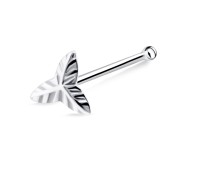 Leafy Bone Nose Stud NSKD-817